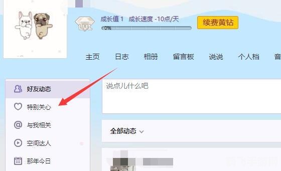qq空间特别关心查询,揭秘QQ空间特别关心功能，手游玩家的社交新玩法！