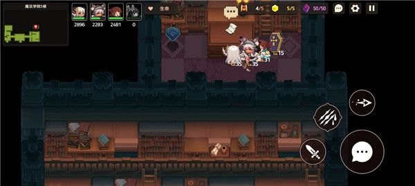 坎公魔法学院5楼壁画,魔法学院5楼