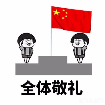 升国旗表情包,升国旗表情包