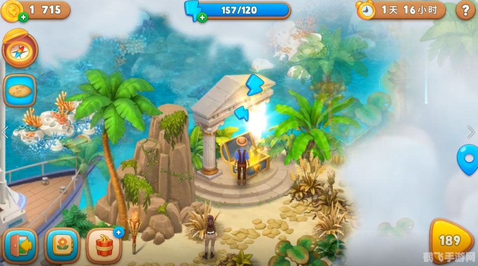 探秘神秘岛,单机手游新体验