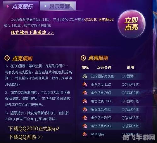 qq西游图标,QQ西游图标点亮攻略,开启你的西游之旅!