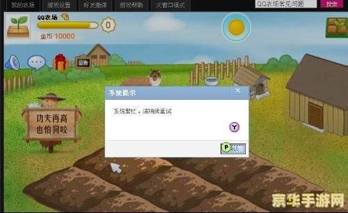 QQ农场无法进入?手游玩法攻略与问题解决指南