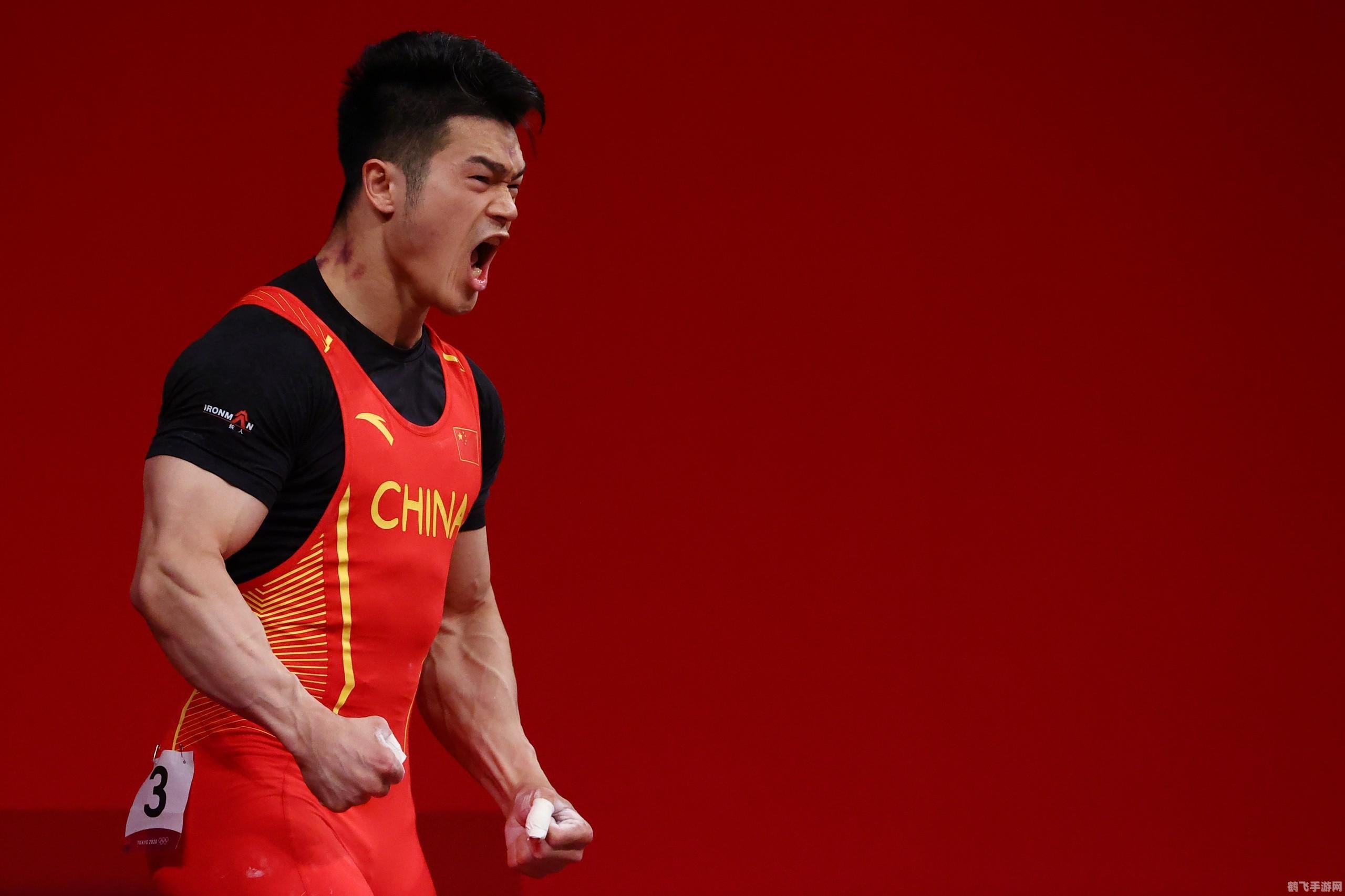 举重冠军的怒吼,力量与技巧的完美结合