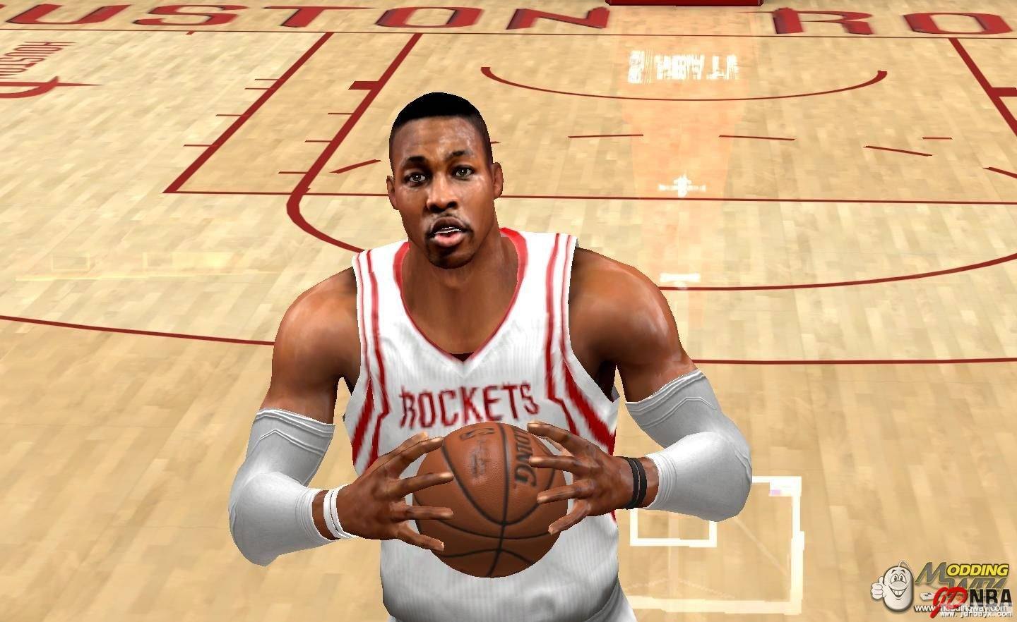 NBA 2K14霍华德面补，打造真实篮球体验