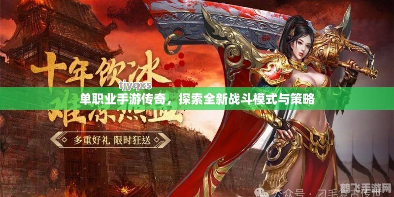 单职业传奇手游攻略,独步武林的秘诀与玩法大揭秘