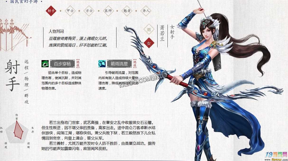 倩女幽魂射手加点,倩女幽魂手游射手技能加点攻略