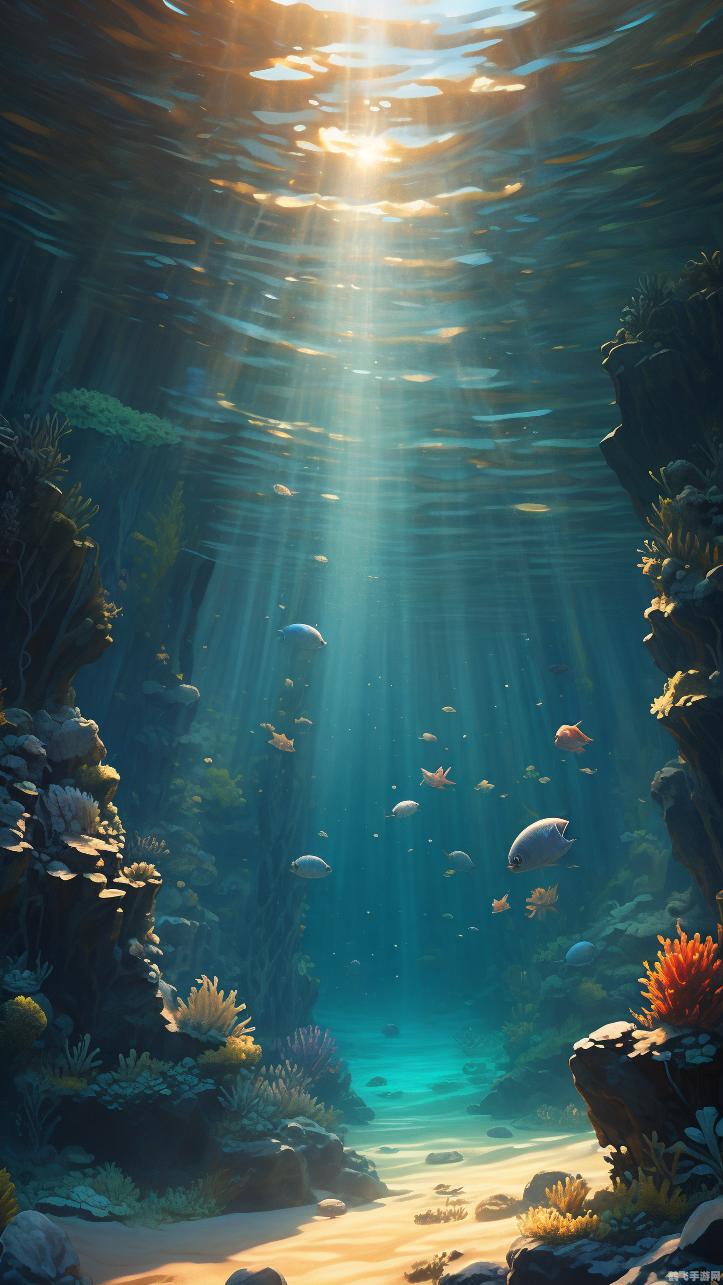海底奇幻之旅，动态壁纸带你探索神秘海域