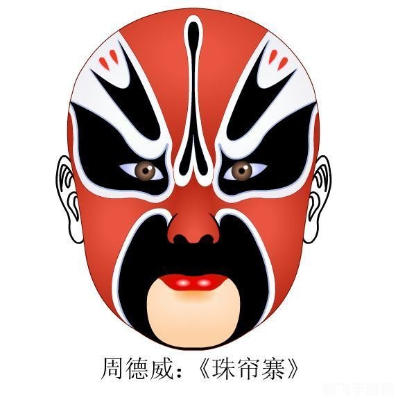 张飞的脸谱揭秘，游戏中的猛将形象