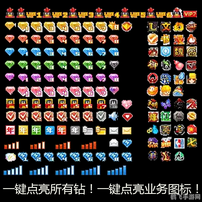 qq图标点亮工具,QQ图标点亮神器，手游达人的非电子冒险