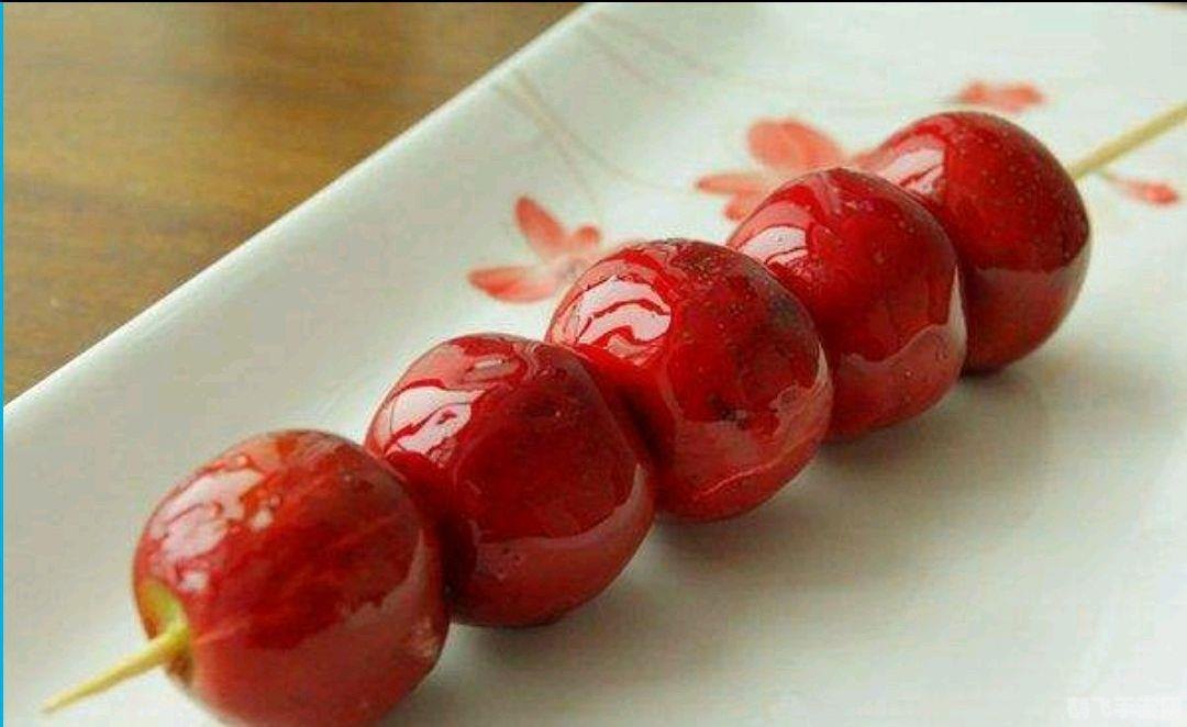 古时候冰糖葫芦只有山楂味吗,古时候的冰糖葫芦，不止山楂味