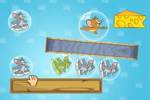 杰瑞搭桥吃奶酪,杰瑞搭桥吃奶酪手游攻略，智勇双全，助力杰瑞美味夺酪！