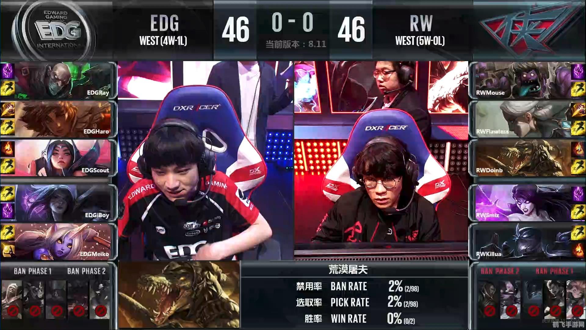edg战胜rw,EDG