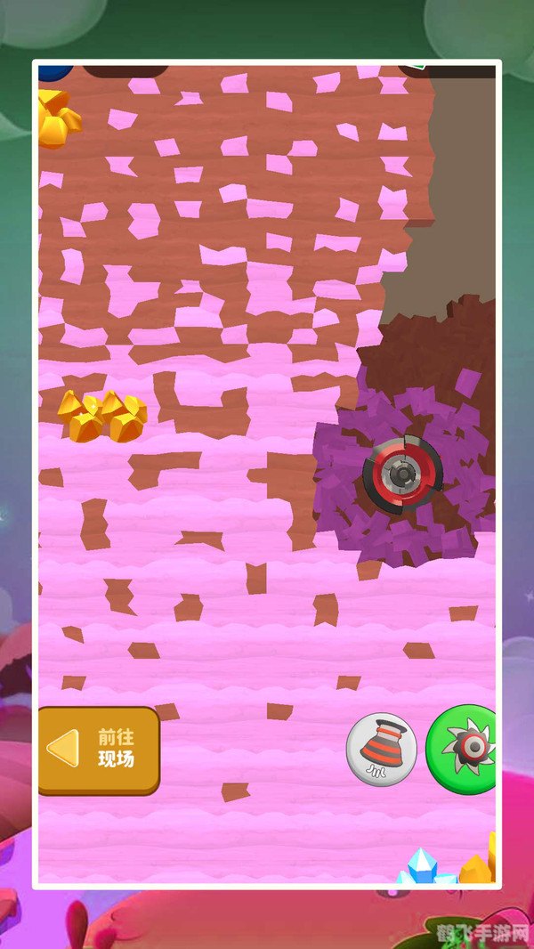 在小小的花园里面挖呀挖呀挖,花园矿工小游戏攻略,挖宝乐趣多