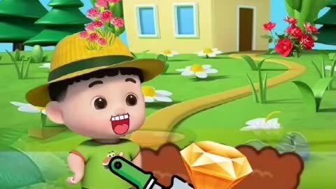 在小小的花园里面挖呀挖呀挖,花园矿工小游戏攻略,挖宝乐趣多