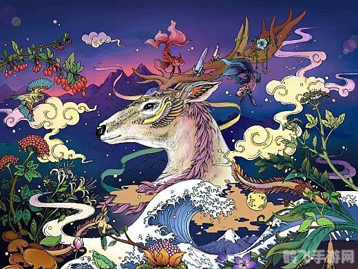 鹿鹿鱼鱼形容什么,鹿鹿鱼鱼，手游中的奇幻探险之旅