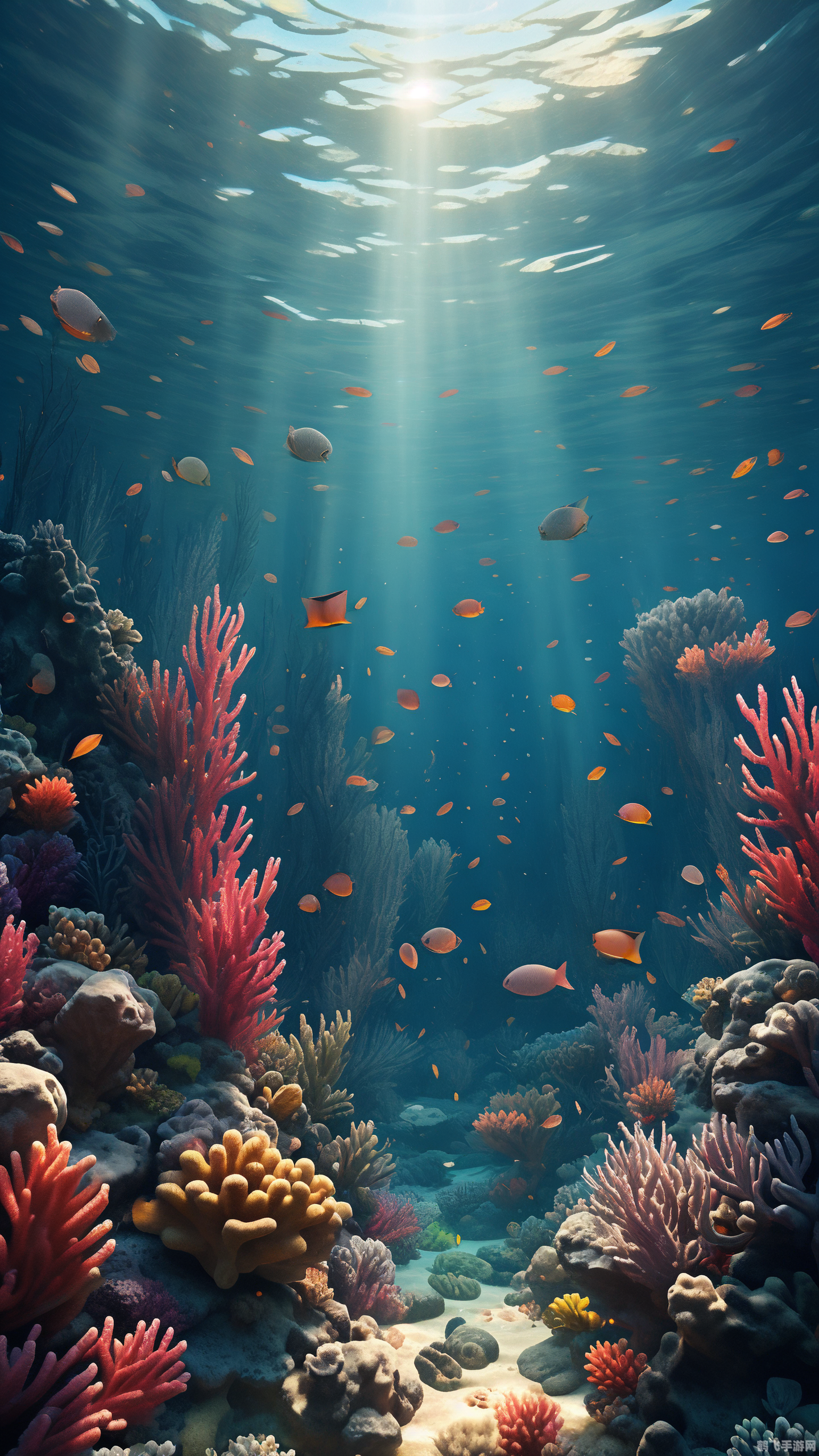 海底动态壁纸,海底奇景再现!探秘神秘海底动态壁纸