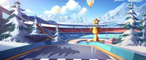 QQ飞车城市体育馆,驰骋赛道的秘诀与攻略