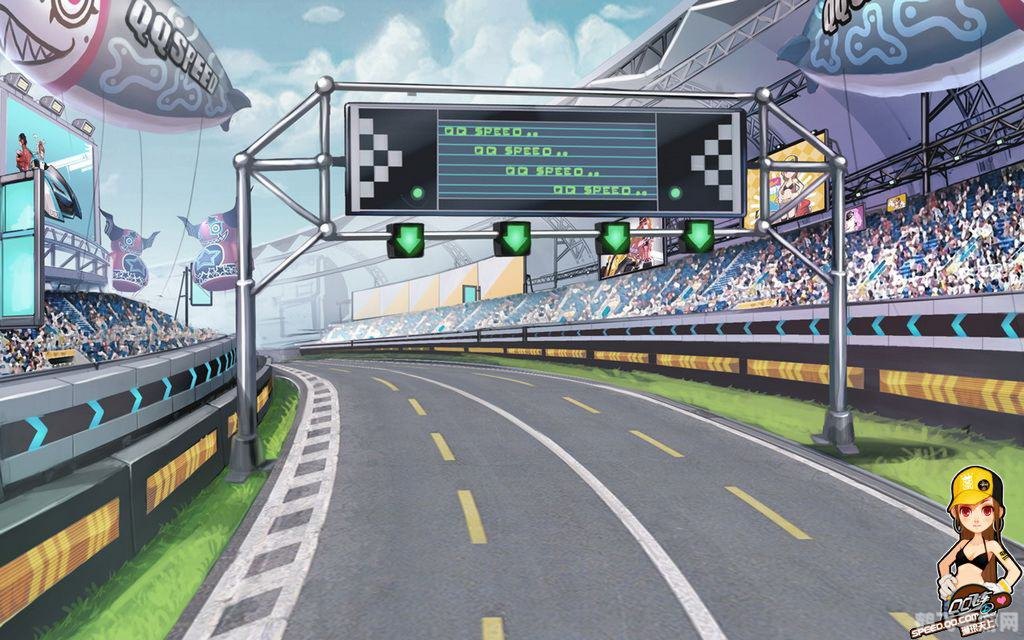 QQ飞车城市体育馆,驰骋赛道的秘诀与攻略