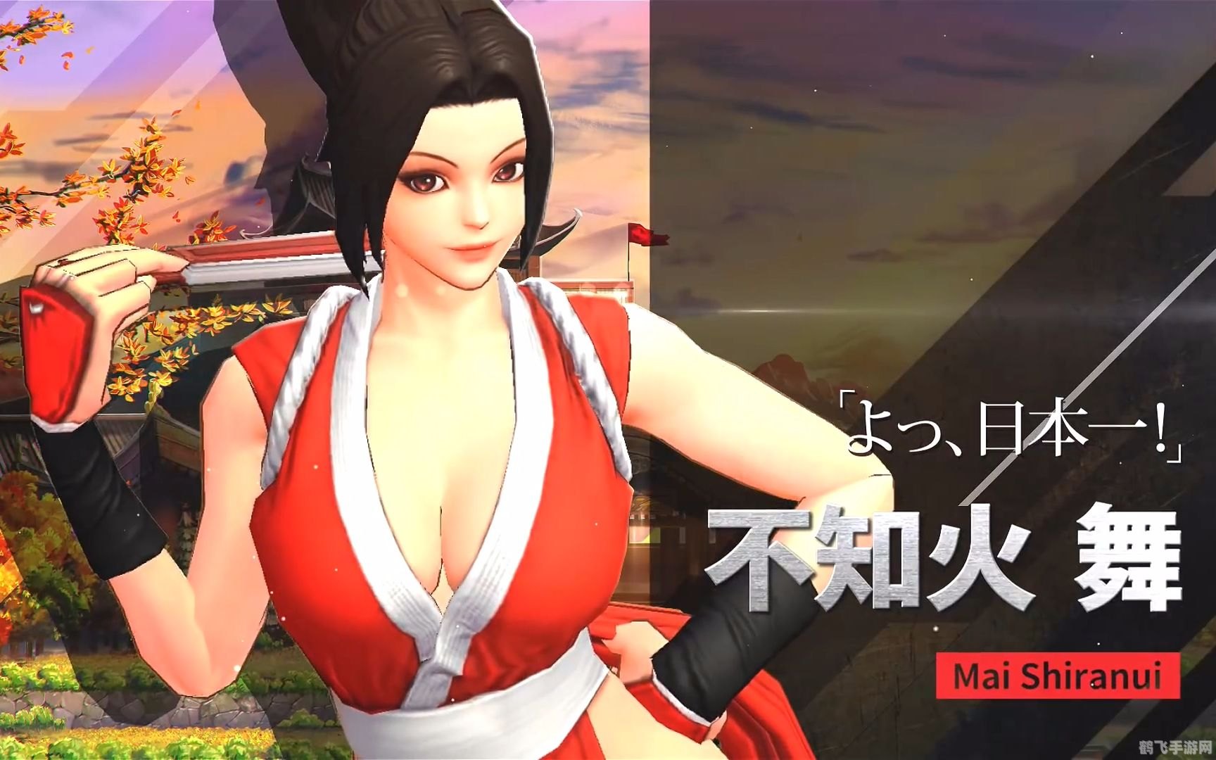 拳皇不知火舞图片,拳皇手游不知火舞角色攻略,舞动战场的火焰女神