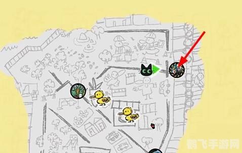猫工厂跑法,关键技巧一,熟悉地图布局
