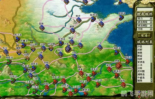 三国鼎立地图,三国鼎立手游攻略,逐鹿中原,一统天下