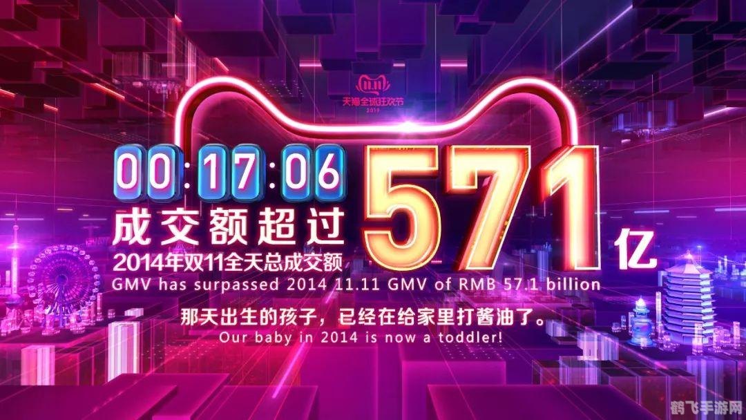 淘宝双十一狂欢购物节，成交额再创新高