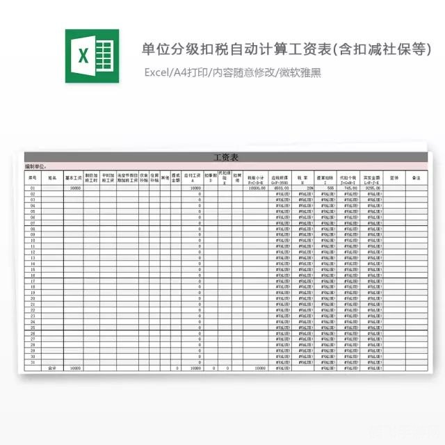 工资表制作软件,工资表制作软件，智能管理，高效决策