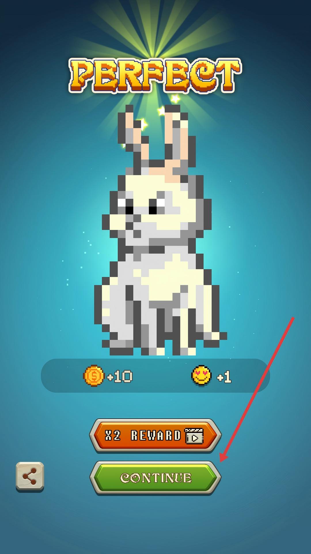 像素艺术彩色岛