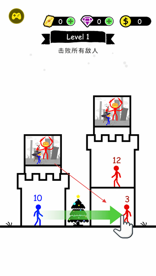 火柴人英雄塔防内置菜单