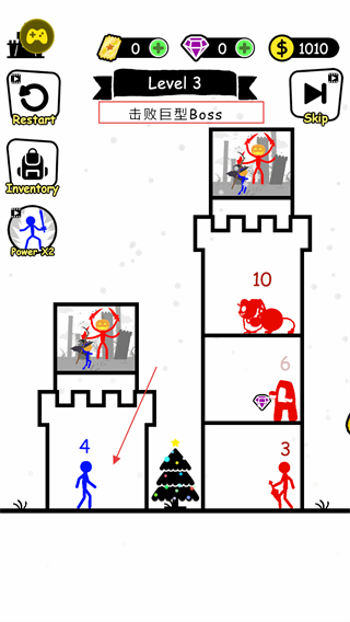 火柴人英雄塔防无限金币无限钻石