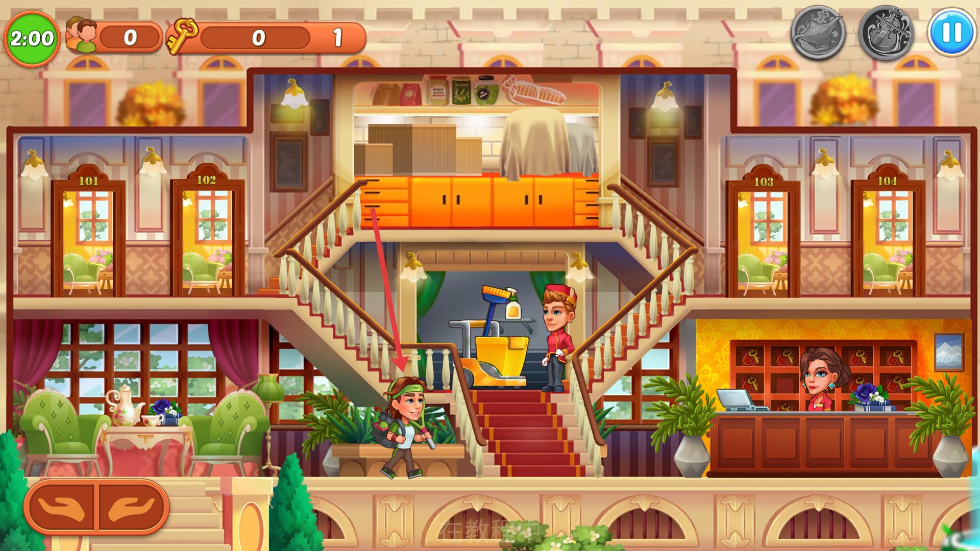 帝国发烧酒店无限金币钻石版