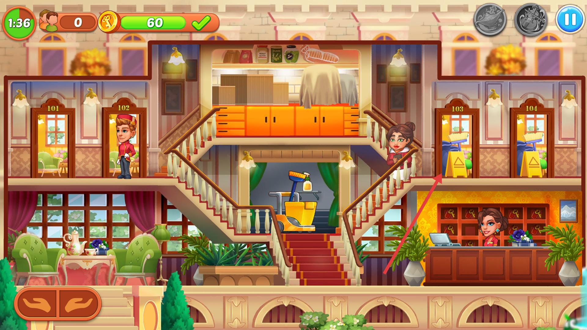 帝国发烧酒店无限金币钻石版