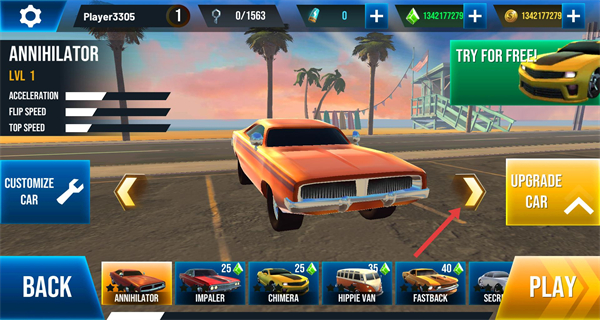 极限特技赛车无限金币版