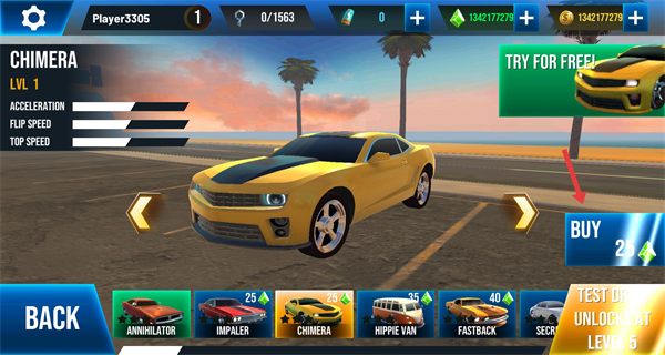 极限特技赛车无限金币版