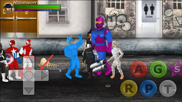 超级城市英雄卡