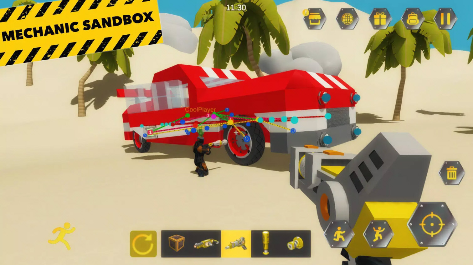 万物创造沙盒机械师无限齿轮