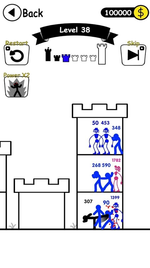 火柴人英雄塔防免广告