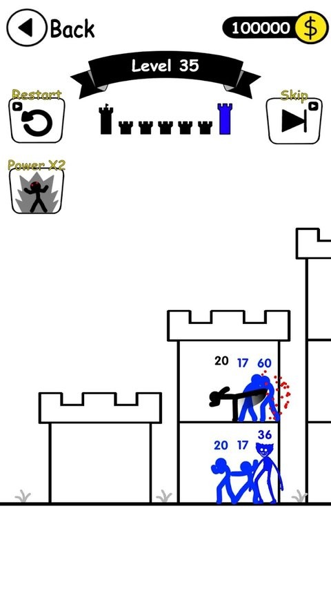 火柴人英雄塔防无限金币无限钻石