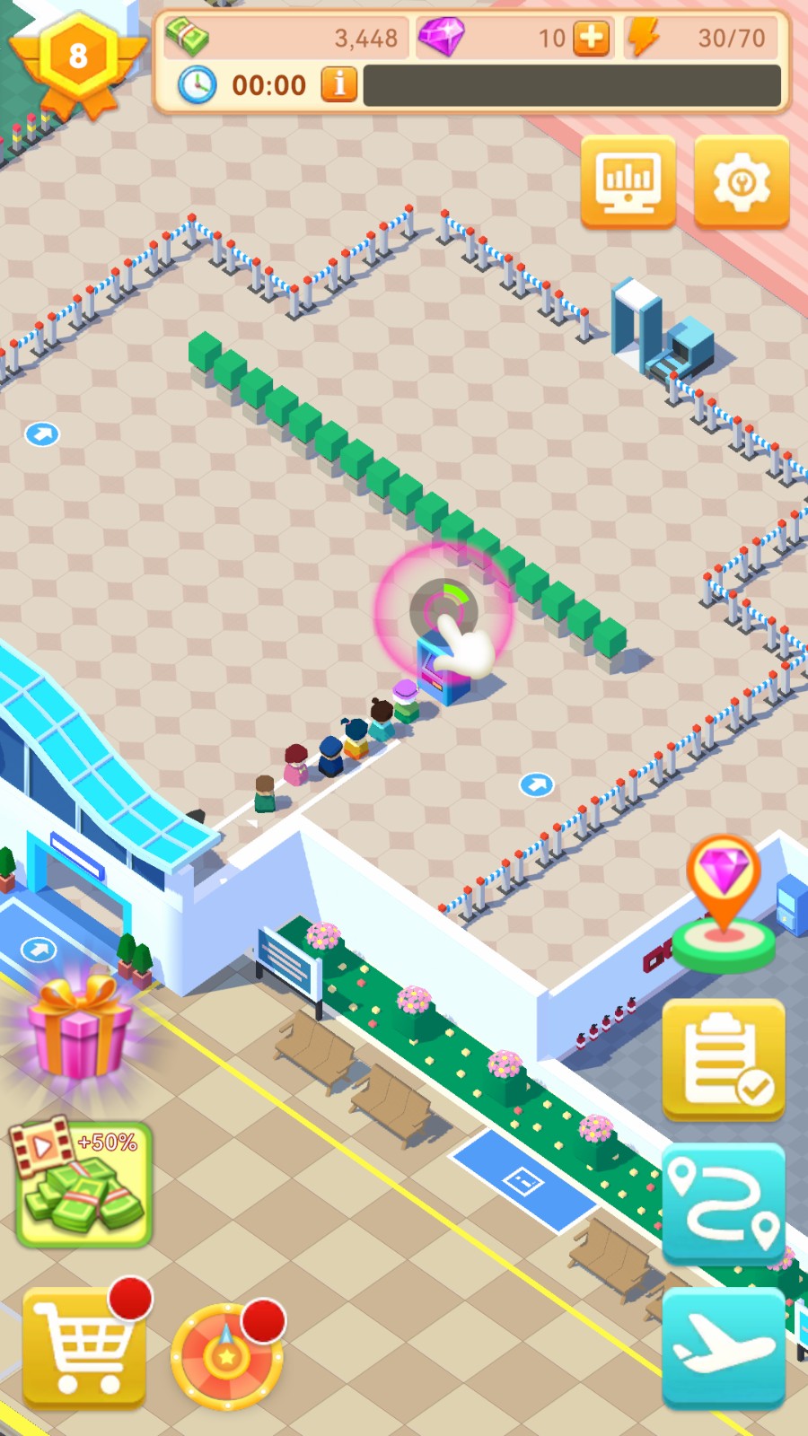 机场模拟器无限金币版