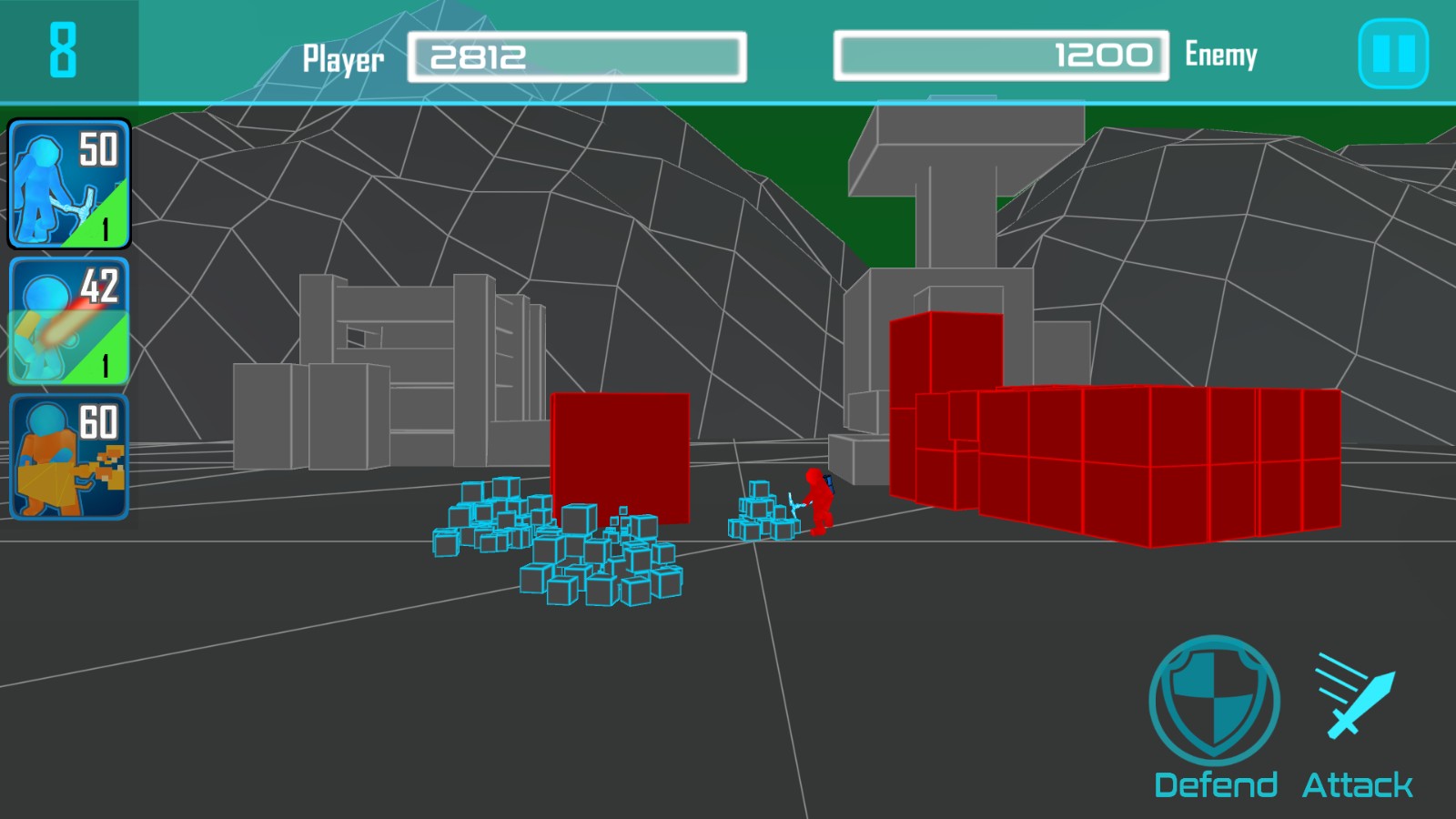 火柴人霓虹战争无限金币